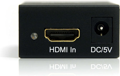 StarTech.com Active HDMI to DisplayPort Converter - 1920 x 1200 - EDID Support - HDMI or DVI to DP Converter (HDMI2DP),Black HDMI to DisplayPort - 1920x1200