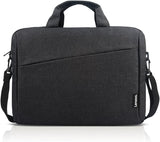 Lenovo Laptop Shoulder Bag T210, 15.6-Inch Laptop or Tablet, Sleek, Durable and Water-Repellent Fabric, Lightweight Toploader, Business Casual or School, GX40Q17229, Black