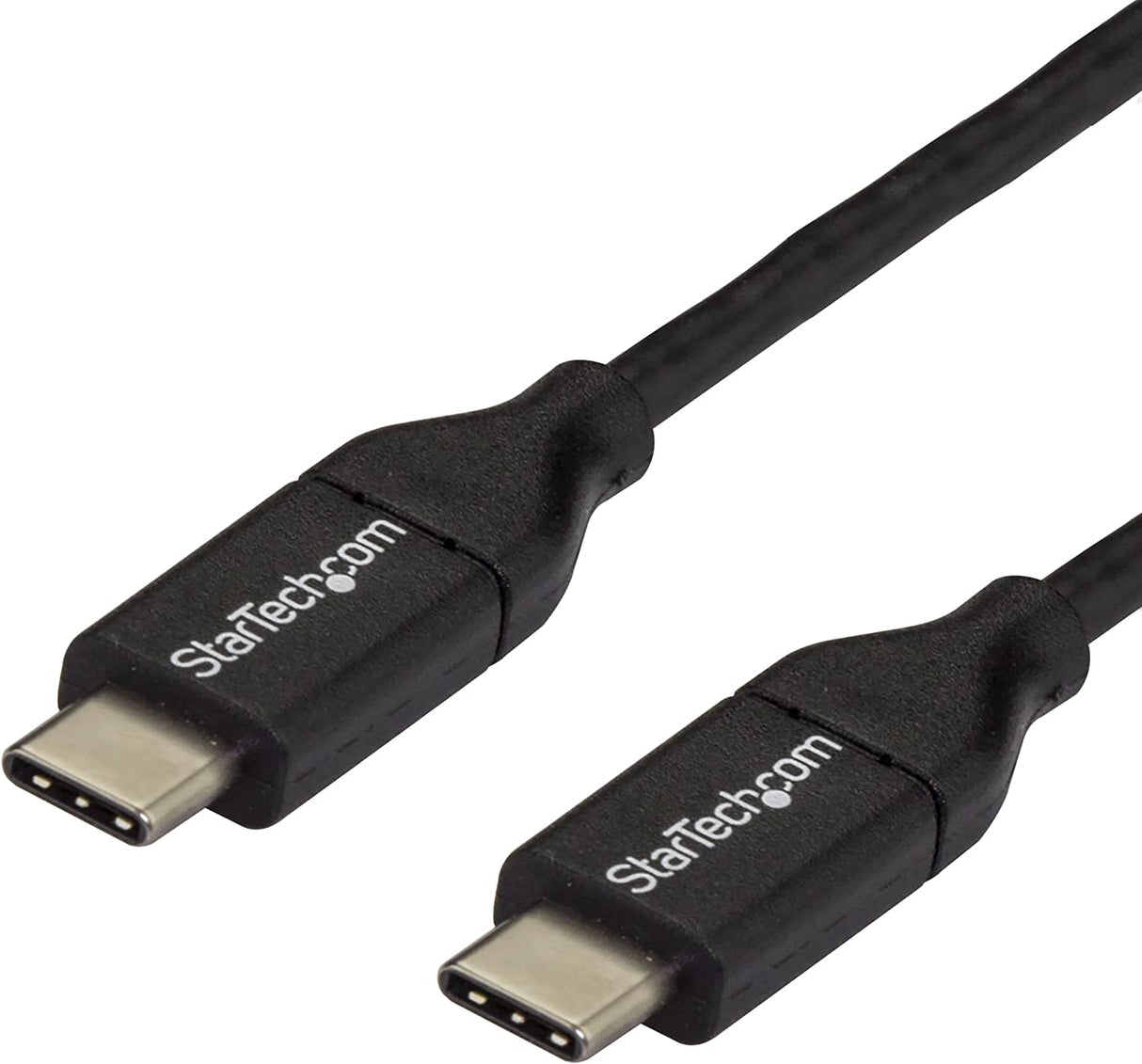 StarTech.com USB C to USB C Cable - 3m / 10 ft - USB Cable Male to Male - USB-C Cable - USB-C Charge Cable - USB Type C Cable - USB 2.0 (USB2CC3M), Black 10 ft/ 3 m Standard