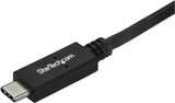 StarTech.com 10ft (3m) USB C to DVI Cable - 1080p (Single Link) USB Type-C (DP Alt Mode HBR2) to DVI-Digital Video Adapter Cable - Works w/ Thunderbolt 3 - Laptop to DVI Monitor/Display (CDP2DVI3MBNL) 9.8 feet
