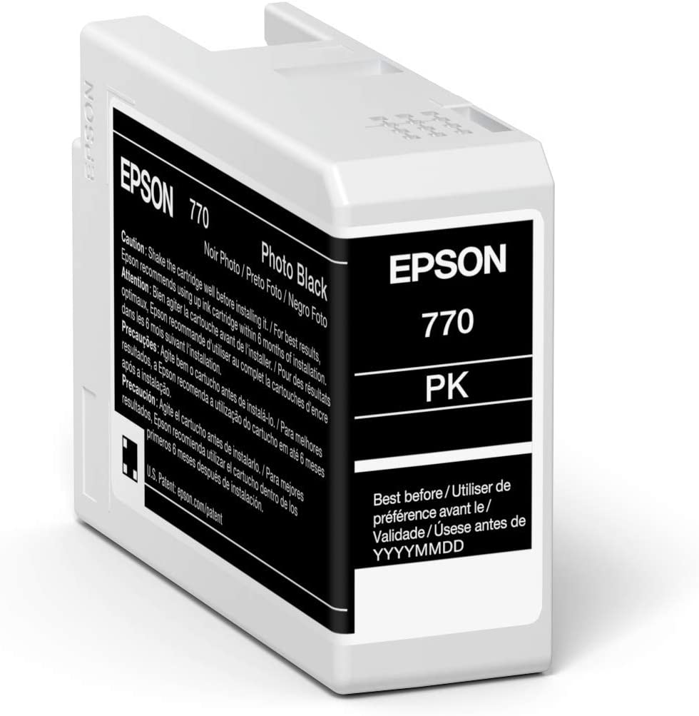 Epson Ultrachrome PRO10 -Ink - Photo Black (T770120), Standard
