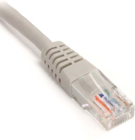 StarTech.com 35 ft Cat5e Patch Cable with Molded RJ45 Connectors - Gray - Cat5e Ethernet Patch Cable - 35ft UTP Cat 5e Patch Cord (M45PATCH35GR) 35 ft / 10.5m Gray