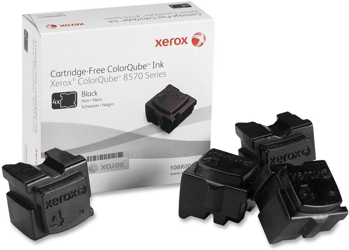 Xerox Colorqube 8570 108R00930 Black ink, (4 Sticks) 4 Ink Sticks Black