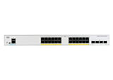 Cisco Catalyst 1000-24T-4G-L Network Switch, 24 Gigabit Ethernet Ports, 4 1G SFP Uplink Ports, Fanless Operation, Enhanced Limited (C1000-24T-4G-L)