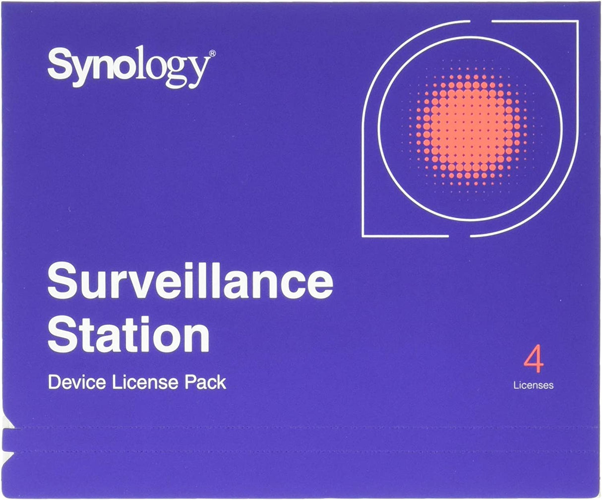 Synology IP Camera License Pack for 4 (CLP4) CLP4 License Pack