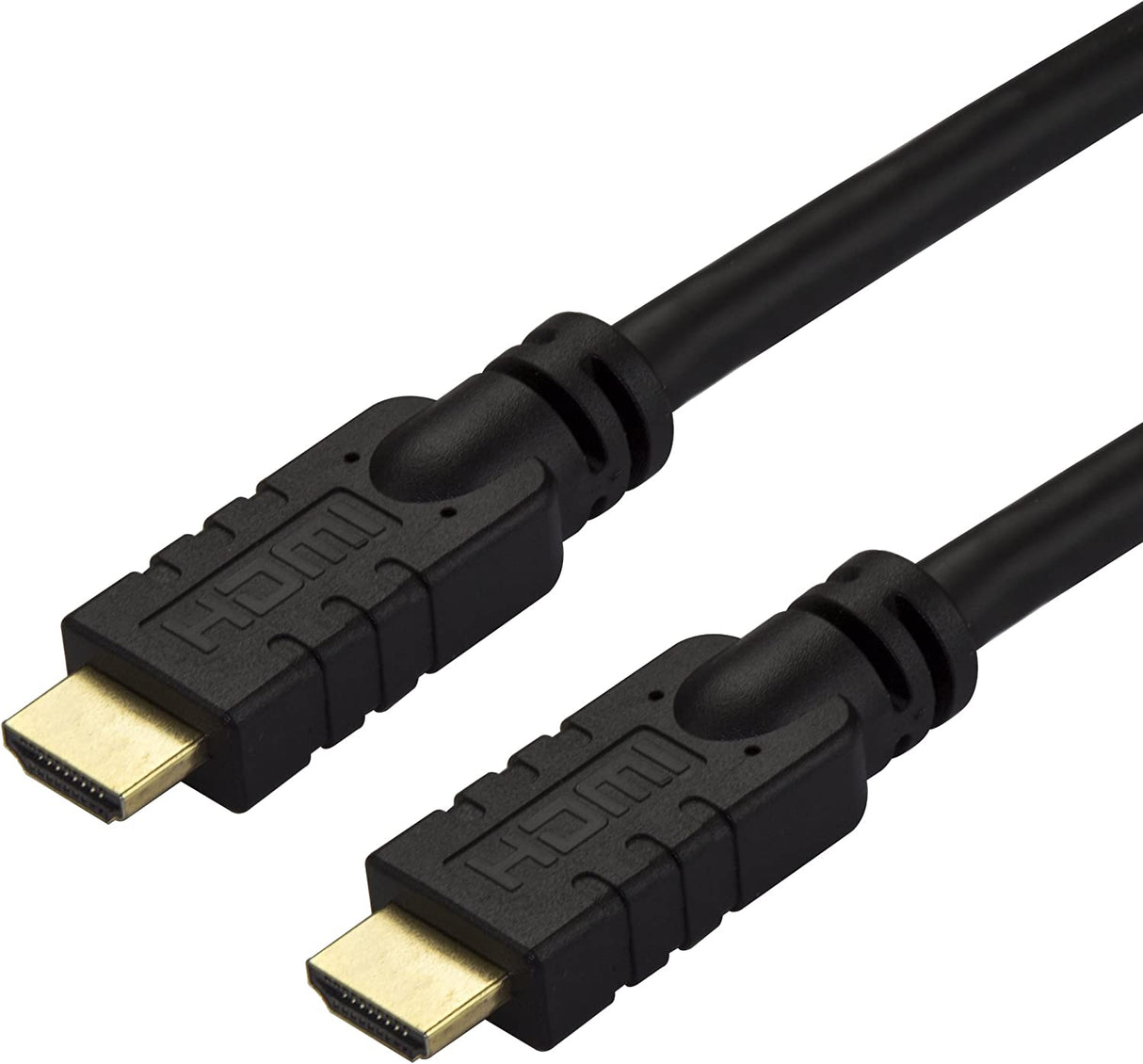StarTech.com 30ft (10m) HDMI 2.0 Cable - 4K 60Hz Active HDMI Cable - CL2 Rated for In Wall Installation - Long Durable High Speed UHD HDMI Cable - HDR, 18Gbps - Male to Male Cord - Black (HD2MM10MA) 30 ft (Active)