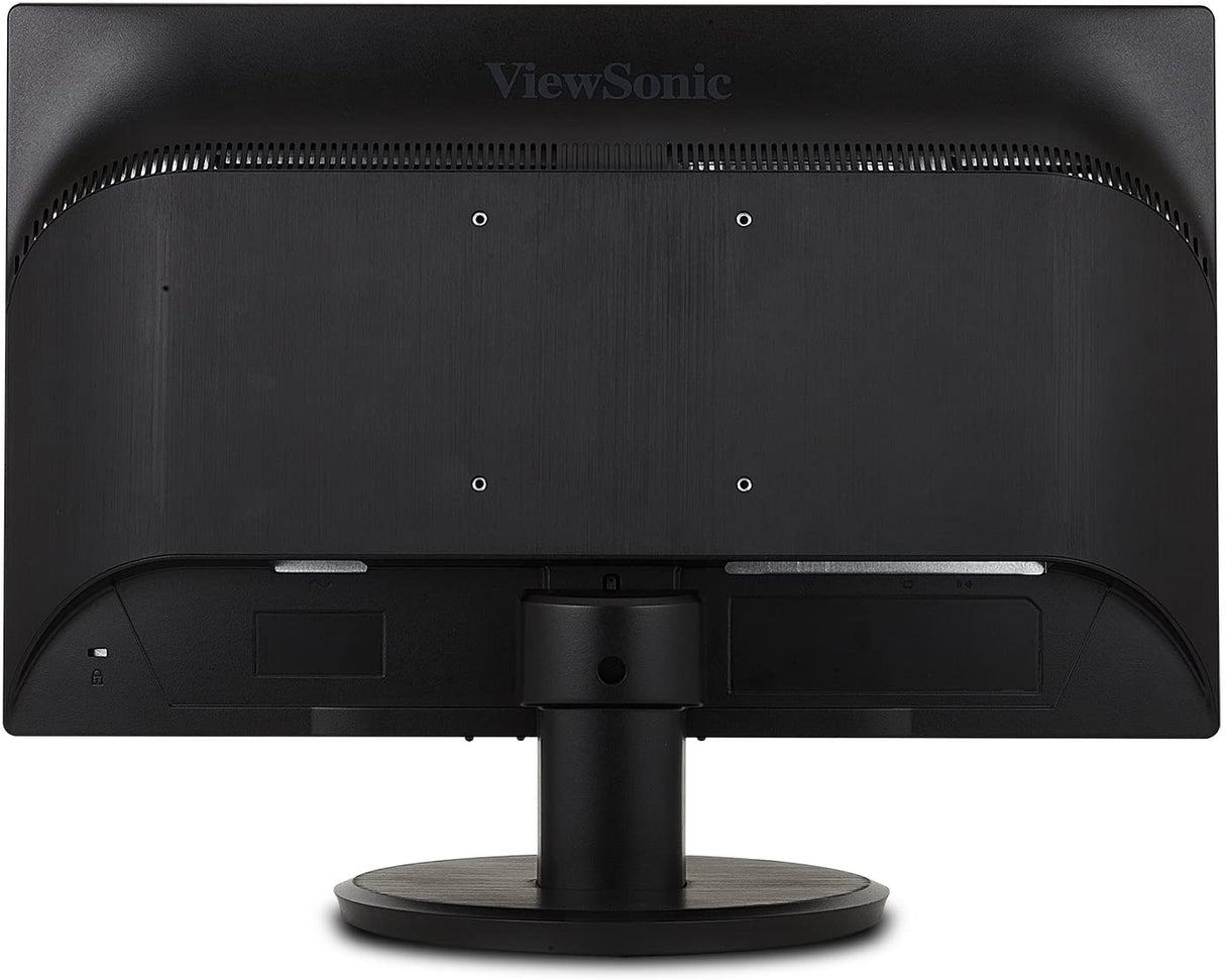 ViewSonic VA2055SM 20 Inch 1080p LED Monitor with VGA Input and Enhanced Viewing Comfort,Black Extra Ports and Built-in Speakers