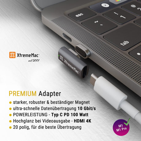 XtremeMac Magnetic USB Type-C® Adapter