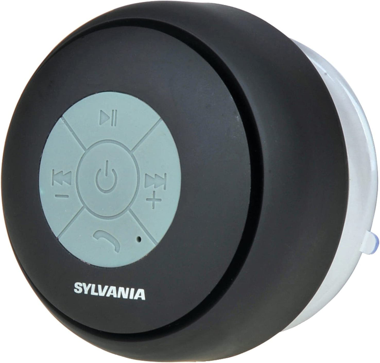 Sylvania SP230-Black Bluetooth Shower Speaker (Black)