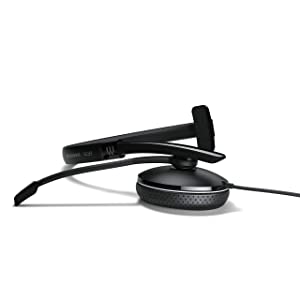 EPOS | Sennheiser Adapt 135T USB-C II (1000904) - Wired, Single-Sided Headset - 3.5mm Jack/USB-C Connectivity, MS Teams Certified-UC Optimized-Superior Sound-Enhanced Comfort-Call Control - Black