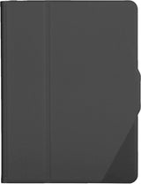 Targus VersaVu Apple iPad (7/8/9th Gen) 10.2-inch, iPad Air 10.5-inch, and iPad Pro 10.5-inch, Slim Lightweight Smart Shell Stand, Shock Proof, Audio Boost, Secure Closure, Black (THZ863GL) iPad (8th and 7th gen) Black
