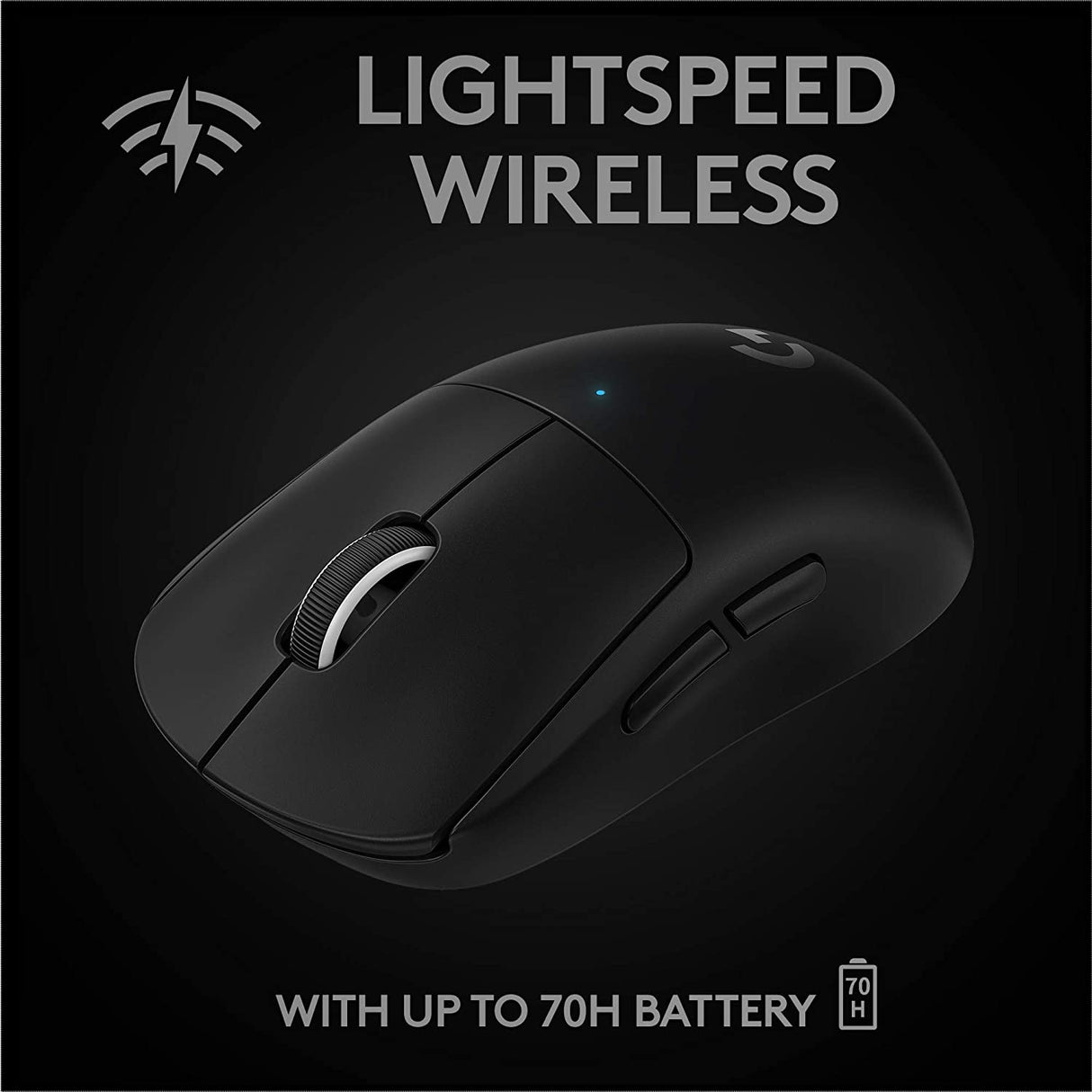 Logitech G903 LIGHTSPEED Wireless Gaming Mouse W/ Hero 25K Sensor,  PowerPlay Compatible, 140+ Hour with Rechargeable Battery and Lightsync  RGB