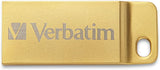 Verbatim 32GB Metal Executive USB 3.0 Flash Drive - Gold - 99105 32 GB 3.0 Gold