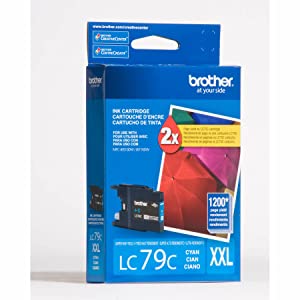 Brother(R) LC79C Super-High-Yield Cyan Ink Cartridge