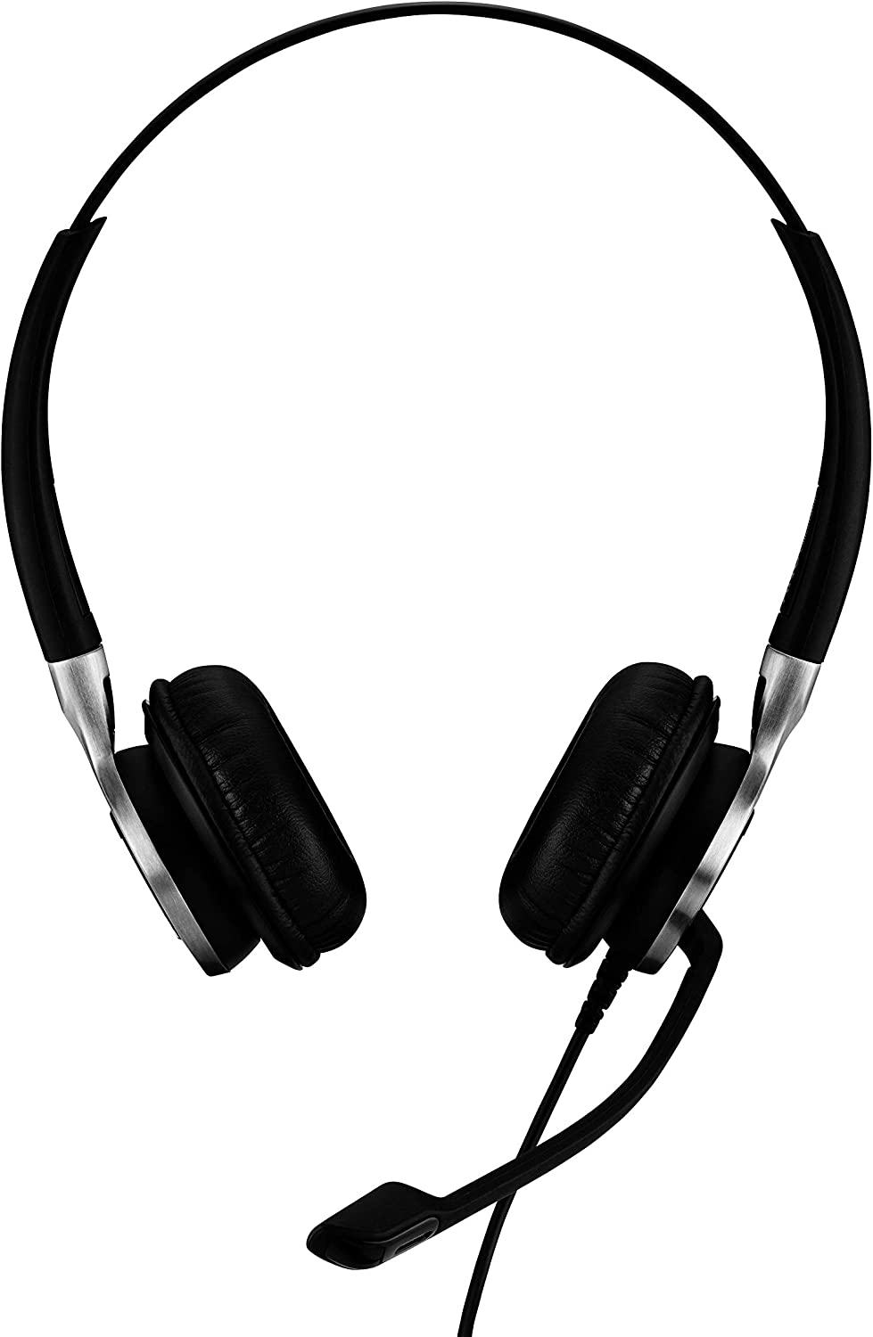 Sennheiser enterprise solution Sennheiser SC 660 ANC USB (508311) - Double-Sided (Binaural) Business Headset | for Skype for Business | with HD Sound, Active Noise Cancellation Microphone, &amp; USB Connector (Black)