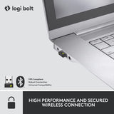 Logitech MX Keys Mini Combo for Business , Compact, Wireless Keyboard &amp; Mouse, Logi Bolt Technology, Bluetooth, Certified Windows/Mac/Chrome/Linux - Graphite