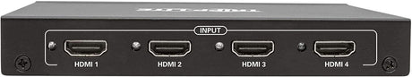 Tripp lite HDMI Quad Multi-Viewer Switch 4-Port 1080P @ 60Hz W/Built-in Ir