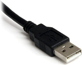 StarTech.com USB to Serial Adapter - 2 Port - COM Port Retention - FTDI - USB to RS232 Adapter Cable - USB to Serial Converter (ICUSB2322F), Black 2 Port USB 2.0