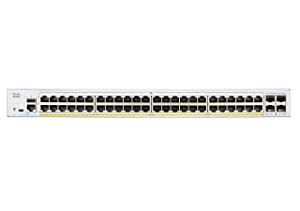 Cisco Business CBS250-48P-4X Smart Switch | 48 Port GE | PoE |4x10G SFP+ | Limited Lifetime Protection (CBS250-48P-4X) 48-port GE / PoE+ / 370W / 4 x 10G uplinks