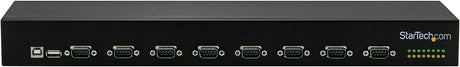 StarTech.com USB to Serial Hub - 8 Port - COM Port Retention - Rack Mount and Daisy Chainable - FTDI USB to RS232 Hub (ICUSB23208FD) 8 Port USB 2.0 Adapter