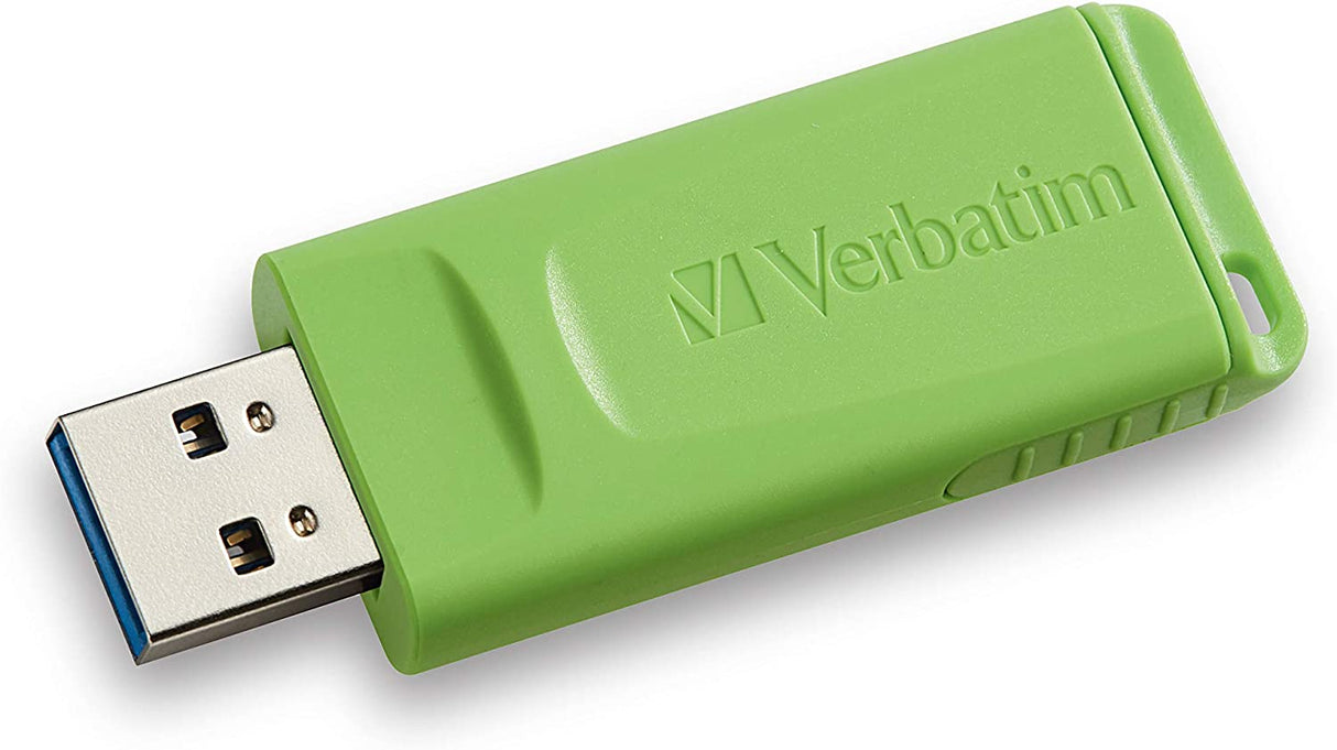 Verbatim 32GB Store 'n' Go USB Flash Drive - PC / Mac Compatible - 3pk - Red, Blue, Green 32 GB 3 Pack