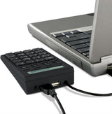 Kensington Notebook Keypad/Calculator with USB Hub, 19-Key Pad 72274