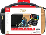 PDP Gaming Officially Licensed Switch Commuter Case - Zelda Breath of the WIld - Semi-Hardshell Protection - Protective PU Leather - Holds 14 Games - Works with Switch OLED &amp; Lite - Perfect for Travel