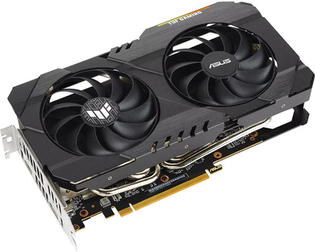 ASUS TUF Gaming AMD Radeon RX 6500 XT OC Edition Graphics Card (AMD RDNA 2, PCIe 4.0, 4GB GDDR6, HDMI 2.1, DisplayPort 1.4a, Dual Ball Fan Bearings, All-Aluminum Shroud, GPU Tweak II)