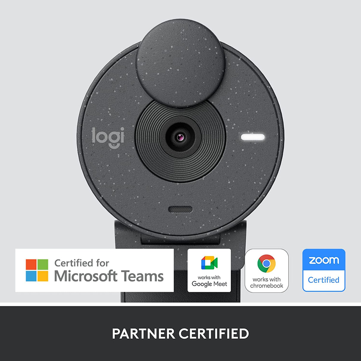 Logitech Brio 4K Webcam, Ultra 4K HD Video Calling, Noise-Canceling mic, HD  Auto Light Correction, Wide Field of View, Works with Microsoft Teams,  Zoom, Google Voice, PC/Mac/Laptop/Macbook/Tablet 