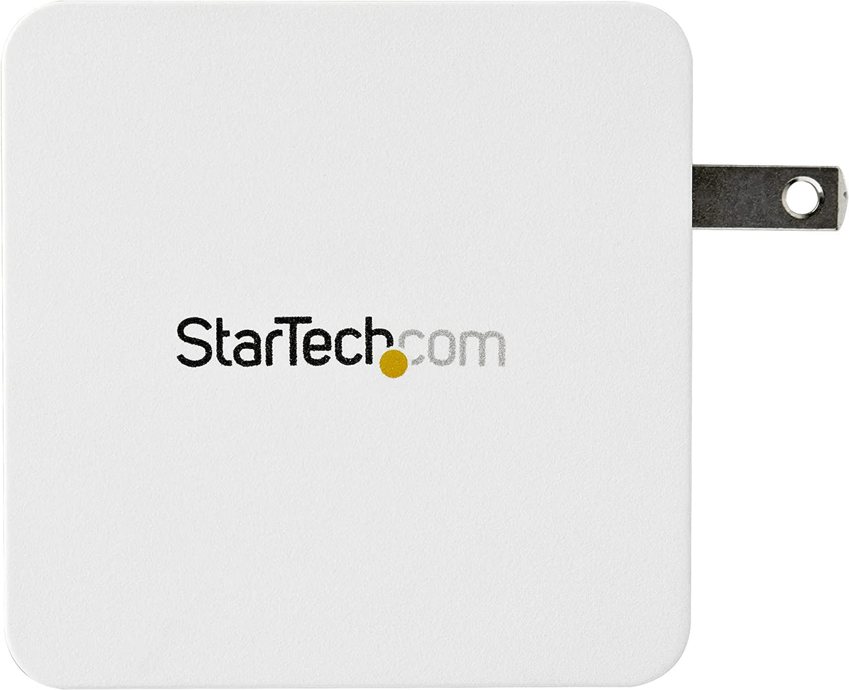 Startech 1 Port USB C Wall Charger - 60W Power Delivery - USB C Power Adapter for Laptop or Cell Phone (WCH1C)