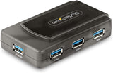 StarTech.com 7-Port USB Hub with On/Off Switch - USB 3.0 5Gbps - USB-A to 7X USB-A - Compact Self Powered USB-A Hub w/ 35W Power Supply - Desktop/Laptop USB Hub - USB Expansion Hub (5G7AS-USB-A-HUB)