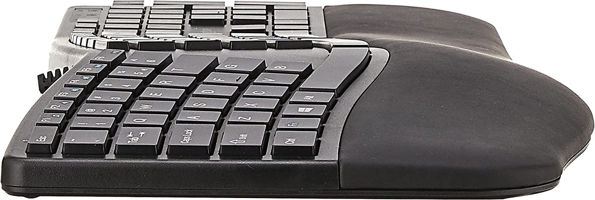 Kensington Pro Fit Ergonomic Wired Keyboard- Black (K75400US)