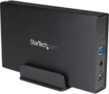 Startech S3510BMU33 3.5-Inch USB 3.0 External SATA III Hard Drive Enclosure (Black) Black USB 3.0