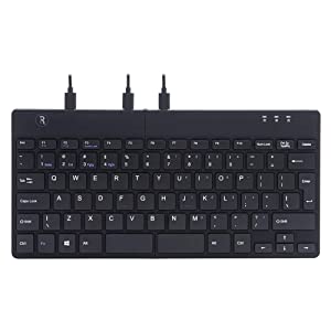 Rgotools R-Go Split Ergonomic Keyboard, QWERTY (US), Black, Wired USB Keyboard (QWERTY (US) / Spilt, Wired/Windows, Linux) Black QWERTY American