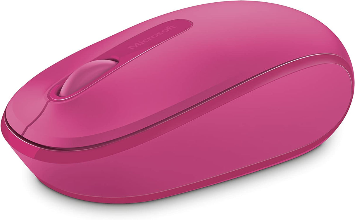 Microsoft Wireless Mobile Mouse 1850: Essential, Sleek, Microsoft Mouse - Magenta Pink