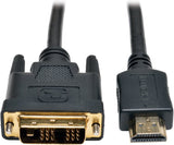 Tripp Lite HDMI to DVI Cable, Digital Monitor Adapter Cable (HDMI to DVI-D M/M) 3-ft.(P566-003) 3-feet