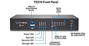 SonicWall TZ270 Secure Upgrade Plus 2YR Advanced Edition (02-SSC-6844)