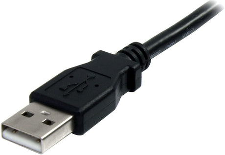 StarTech.com 3 ft Black USB 2.0 Extension Cable A to A - M/F - 3 ft USB A to A Extension Cable - 3ft USB 2.0 Extension cord (USBEXTAA3BK) Black 3ft