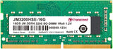 Transcend 16GB JM DDR4 3200Mhz SO-DIMM 1Rx8 2Gx8 CL22 1.2V (JM3200HSE-16G) 16GB_SODIMM(2GX8)