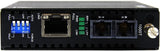 StarTech.com Multimode (MM) SC Fiber Media Converter for 1Gbe Network - 550m Range - Gigabit Ethernet -Remote Monitoring - 850nm (ET91000SC2) 1" x 3.5" x 5.9" 550m | Gigabit