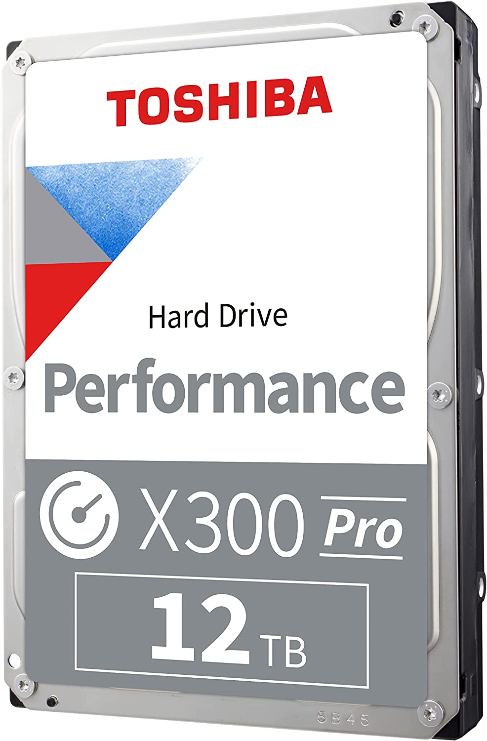 Toshiba X300 PRO 12TB High Workload Performance for Creative Professionals 3.5-Inch Internal Hard Drive – Up to 300 TB/Year Workload Rate CMR SATA 6 GB/s 7200 RPM 512 MB Cache - HDWR51CXZSTB Professional Workstation 12 TB