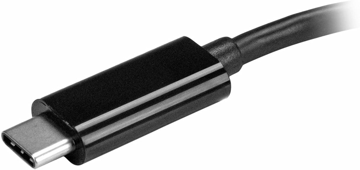 StarTech.com 4-Port USB-C Hub - USB-C to 4x USB-A Hub Adapter - Mini USB 2.0 Hub - Bus-powered USB Type-C Port Expander (ST4200MINIC) 0.6" x 3.1" x 6.3" Black