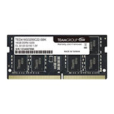 TEAMGROUP Elite DDR4 16GB Single 3200MHz PC4-25600 CL22 Unbuffered Non-ECC 1.2V SODIMM 260-Pin Laptop Notebook PC Computer Memory Module Ram Upgrade - TED416G3200C22-S01