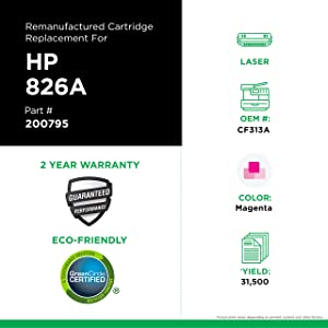 Clover imaging group Clover Remanufactured Toner Cartridge Replacement for HP CF313A (HP 826A) | Magenta