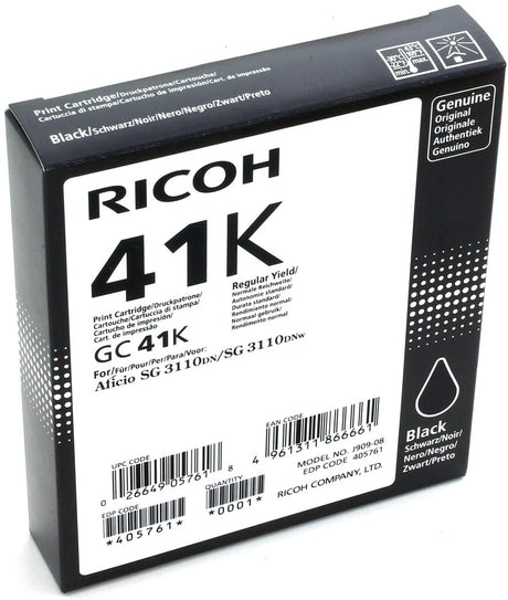 RIC405761 - Ricoh SG 3110DN Bk Ink 2.5k Yd
