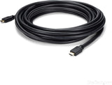 StarTech.com 35ft Plenum Rated HDMI Cable, 4K High Speed Long HDMI Cord w/ Ethernet, 4K30 UHD, 10.2 Gbps, HDCP 1.4, In Wall Plenum HDMI 1.4 Display Cable, HDMI to HDMI Computer to TV Cable (HDPMM25) 35 ft / 10.5m