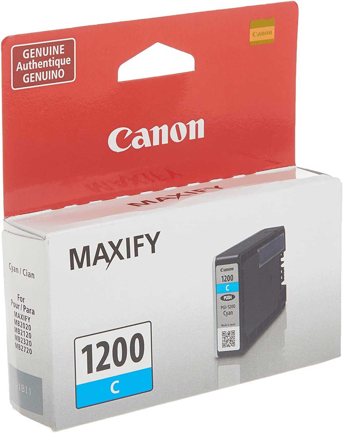 Canon PGI-1200 CYAN Compatible to iB4120,MB2120,MB2720,MB5120,MB5420 Printers