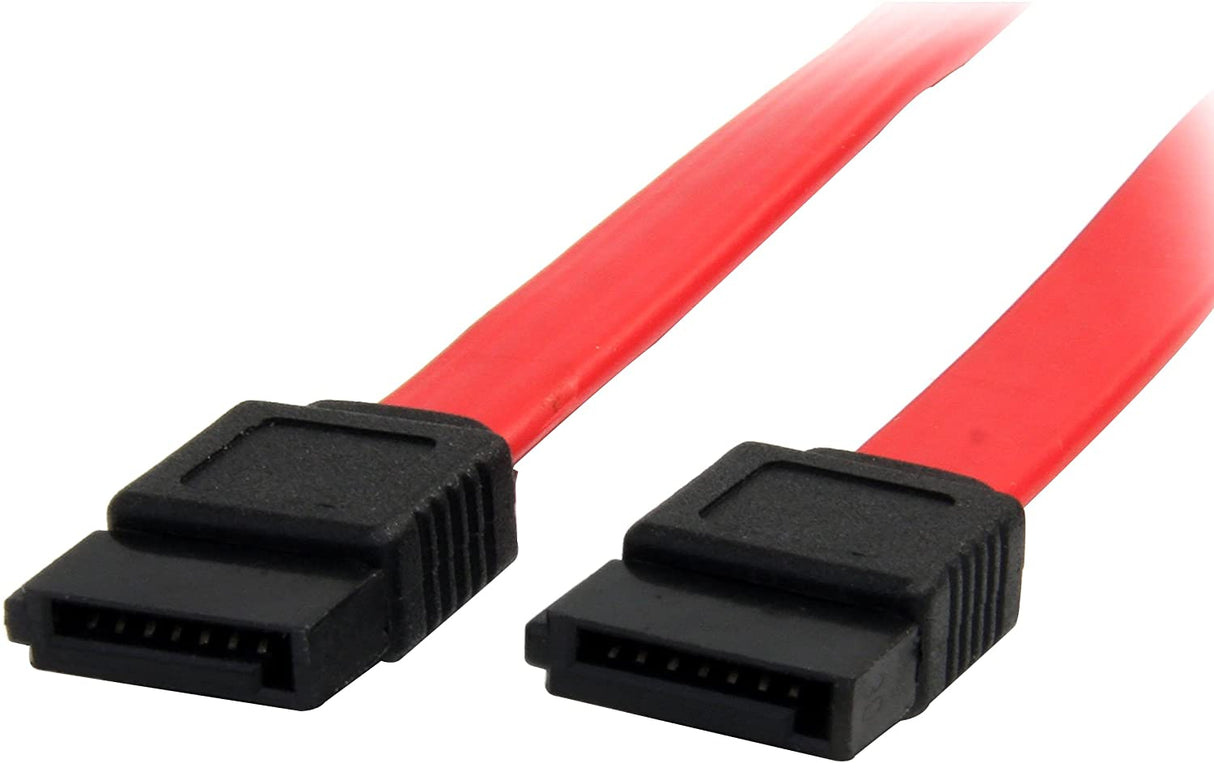 StarTech.com 24in SATA Serial ATA Cable - SATA cable - Serial ATA 150 - SATA (F) to SATA (F) - 2 ft - red - SATA24 24 inch Standard