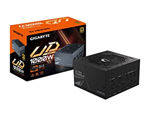 GIGABYTE GP-UD1000GM PG5 Rev2.0 1000W 80 Plus Gold Certified Fully Modular Power Supply 1000W PG5 Rev2.0 80+ Gold PCIE 5.0 GIGABYTE