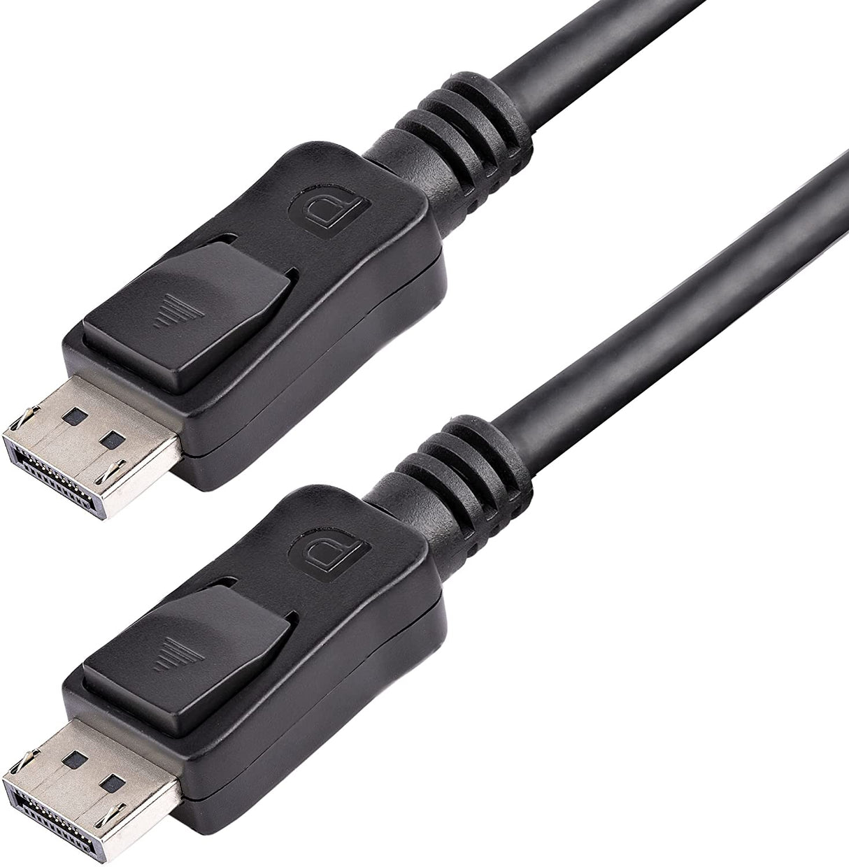 StarTech.com 20ft (6m) DisplayPort Cable - 2560 x 1440p - DisplayPort to DisplayPort Cable - DP to DP Cable for Monitor - DP Video/Display Cord - Latching DP Connectors - HDCP &amp; DPCP (DISPLPORT20L)